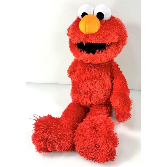 Sesame Street Tickle Me Elmo 14" Plush Sounds and Shakes Tested - Picture 3 of 8